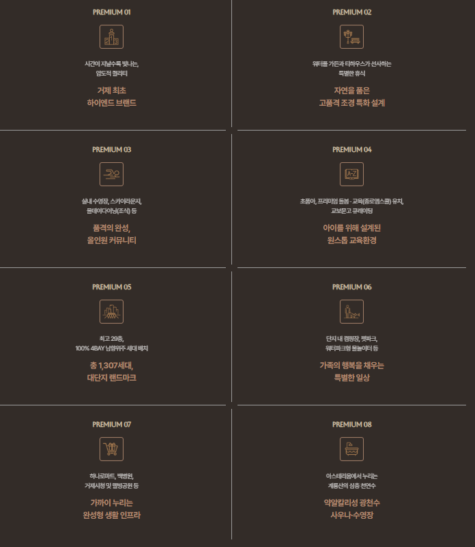 센트레빌 아스테리움 거제 8가지 프리미엄